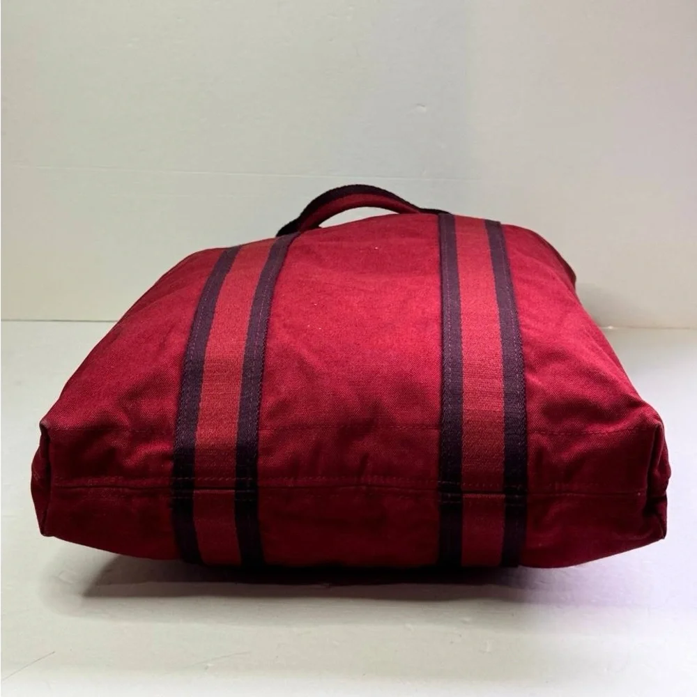Hermes canvas tote
